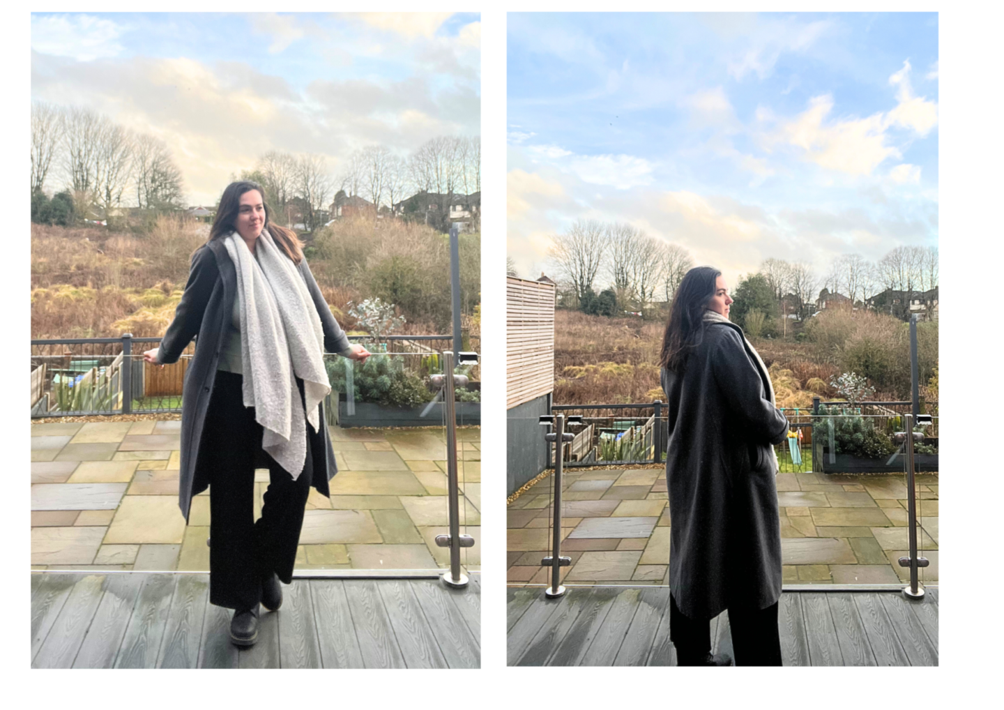thick longline coat