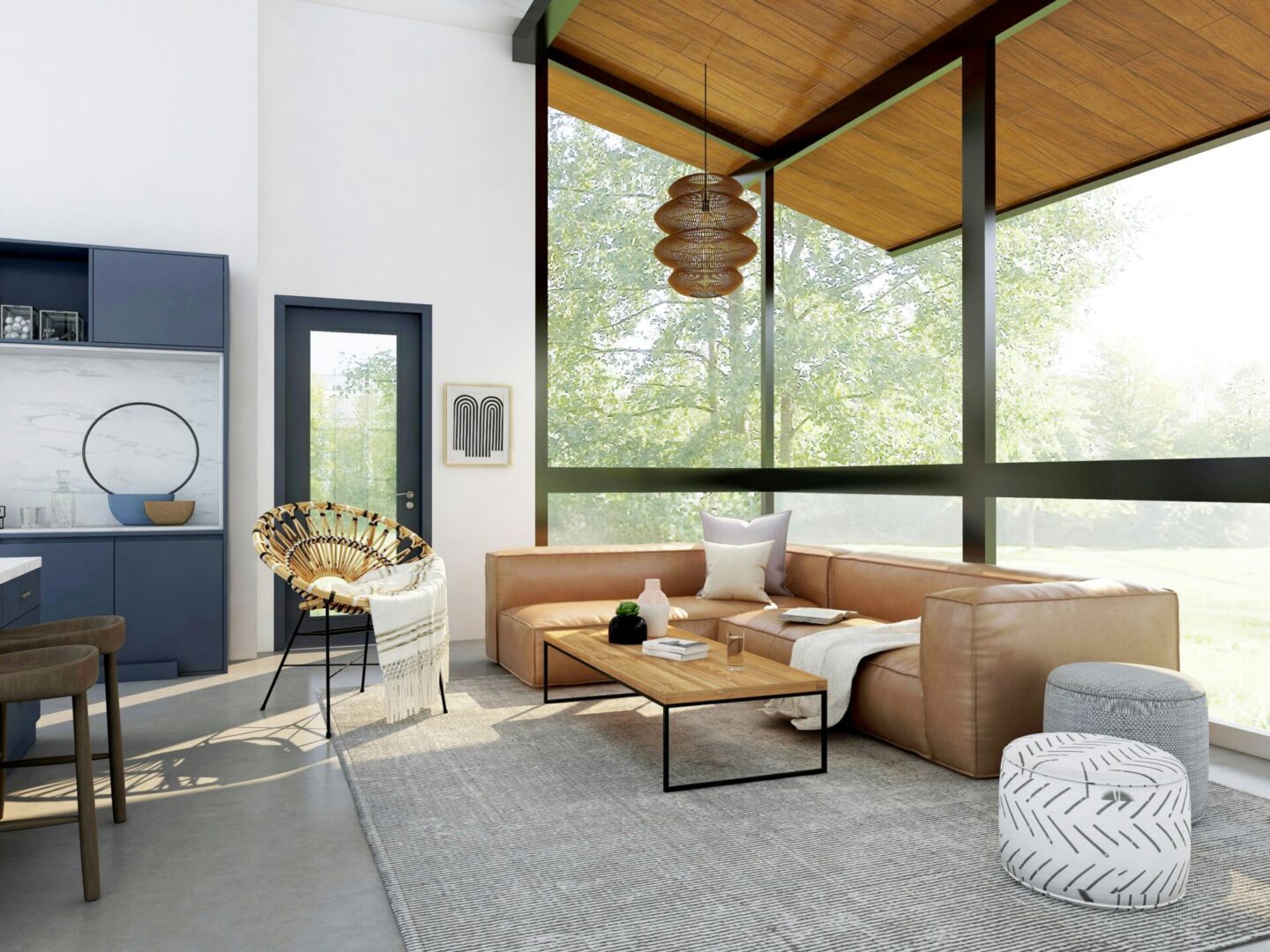Interior design furniture